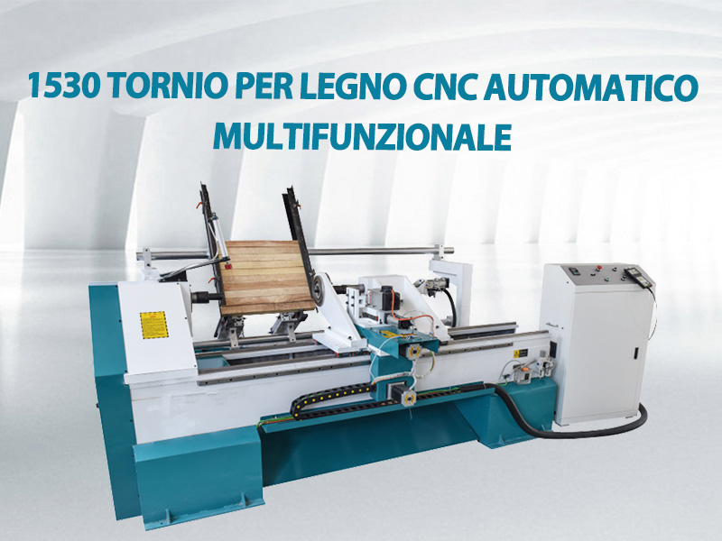 Tornio cnc per legno